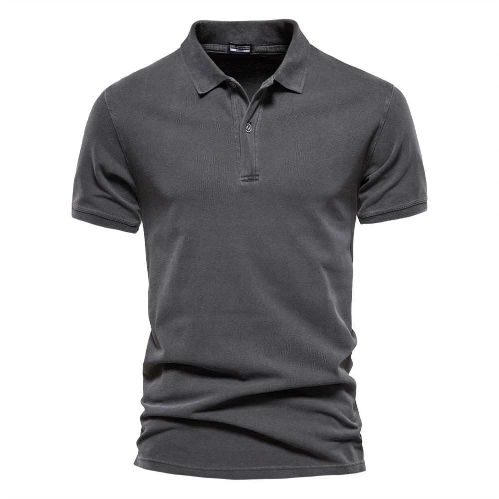 West Louis™ Casual Katoenen PoloShirt Kort Mouw Zomerstijl Klaar voor de zon En een stijlvolle look