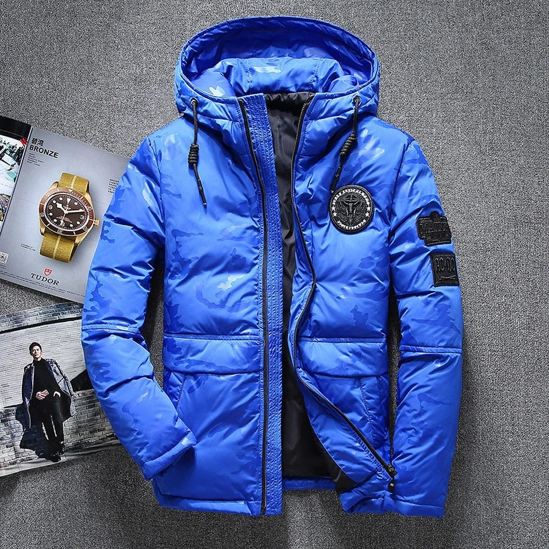 West Louis™ -20°C Witte Eendendons Parka: Trotseer de Vrieskou in Stijl & Comfort!